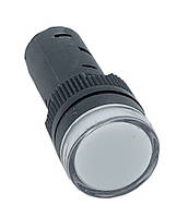 Лампа AD16DS d16mm біла 12V AC/DC TNSy