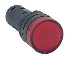 Лампа AD16DS d16mm червона 36V AC/DC TNSy