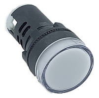 Лампа AD22DS d22mm белая 12V AC/DC TNSy