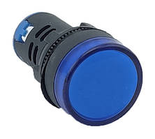 Лампа AD22DS d22mm синя 110V AC/DC TNSy