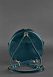 Кругла сумка-рюкзак BlankNote Бірюзовий (BN-BAG-30-malachite) SC, код: 355834, фото 4