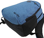 Міський рюкзак Wallaby 147-4 16L Синій SC, код: 8102247, фото 6