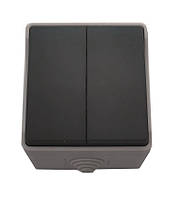 Вимикач для відкритого встановлення 2-кл. IP54 TNSy SURFACE