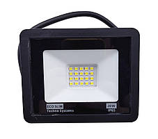 Прожектор LED 20W ECO Slim 220 V 1400 Lm 6500 K IP65 TNSy