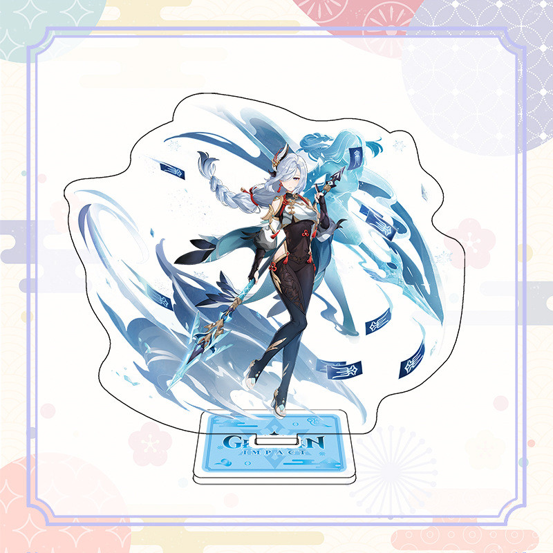 Одношарова акрилова фігурка Genshin Impact Геншин Імпакт Shenhe Шень Хе 15 см, фото 1