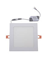 Світильник врізний LED Square Downlight 12W-220V-850L-4000K Alum TNSy