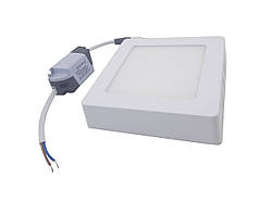 Світильник накладний LED Square Downlight 6W-220V-420L-4000K Alum TNSy