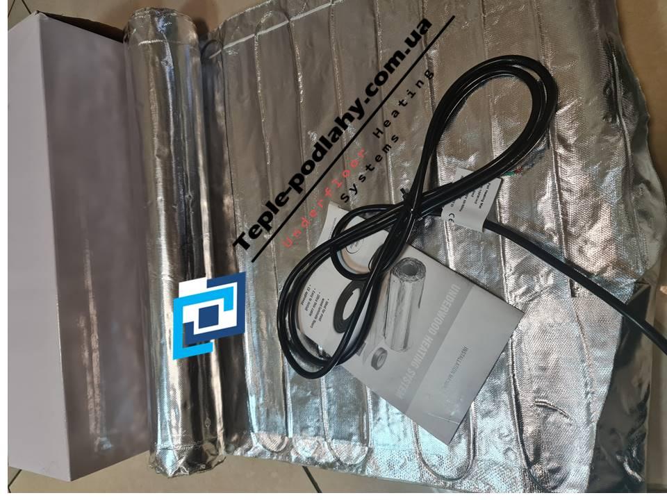 Алюмінієвий нагрівальний мат під ламінат (1 м.кв) IN-THERM AFMAT 150 Вт/м.кв