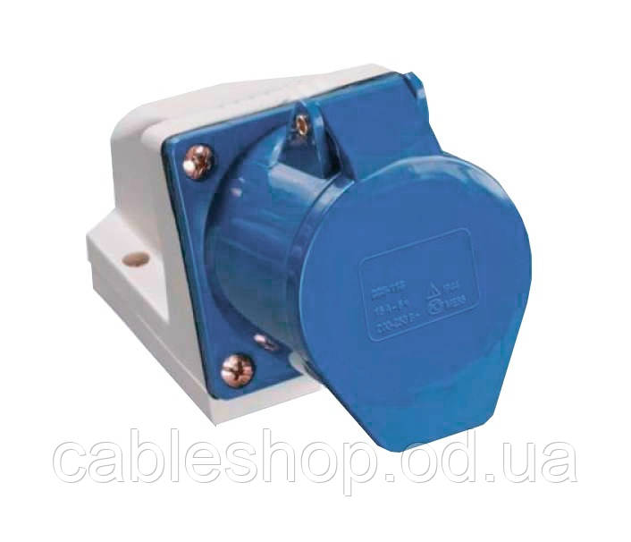 Розетка 113 стаціонарна 2Р+PE 16 А 220 В IP44 TNSy