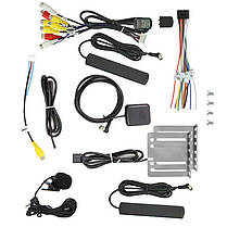 Магнітола 2 дін Lesko W-09 9" 2/32 GB 4G Top Wi Fi GPS Android CarPlay, фото 4