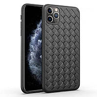 Чехол Primo BV Weaving для телефона Apple iPhone 13 Pro Max - Black