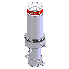 Гідроциліндр з кришкою Binotto MFC 107-3-3375 (фронтальний)