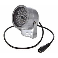 Прожектор інфрачервоний MHZ ІЧ для камер 48 LED 30 м вуличний NC, код: 6490503
