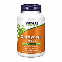 Кордицепс Now Foods Cordyceps 750 mg 90 vcaps