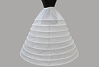Під'юбник під весільну сукню на 9 кілець MI00007-1 криналин