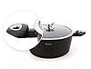 Набір казанів-каструль Edenber з мармуровим покриттям 12 предметів Набір кухонного посуду для індукції, фото 3