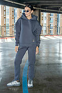 Жіночий теплий спортивний костюм флісі, фото 4