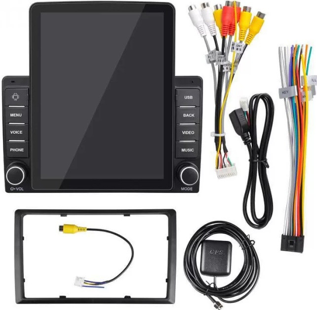 2din Автомагнітола 9580A 9.5" Tesla Style Android 10.1 GPS 1Gb RAM 16Gb RAM