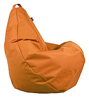 Кресло мешок груша Tia-Sport 90х60 см Оксфорд оранжевый (sm-0045) NC, код: 6538150