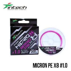 Шнур плетений Intech MicroN PE X8 150m (1.0 (21lb / 9.53kg)) FS0649883