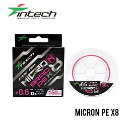 Шнур плетінь Intech MicroN PE X8 150m (1.2 (25lb / 11.34kg)) FS0649884