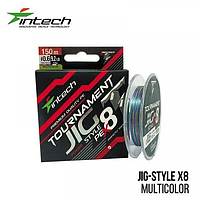 Шнур плетений Intech Tournament Jig Style PE X8 Multicolor 150 m (1.2 DIAM 0.185mm(17.6lb / 8.0kg)) FS0649500