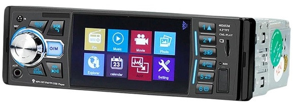 Автомагнітола 4026UM ISO — екран 4,1" + DIVX + MP3 + USB + SD + Bluetooth, фото 1