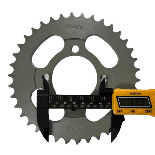 Зірка приводна задня 428-38Т зубів D54мм сірий Дельта/Альфа GO