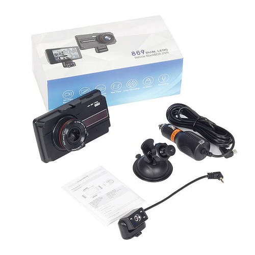 Купить Видеорегистратор Vehicle Blackbox DVR 869 HD 1080P, цена 499 ...