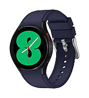 Ремешок силиконовый для смарт часов BeWatch Four Samsung Galaxy Watch 4 5 Pro Темно-синий NL, код: 8033368