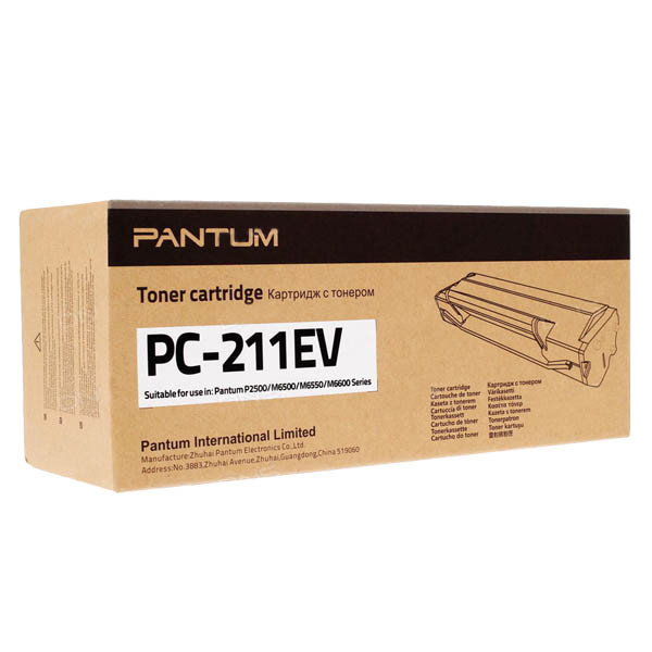 Картридж Pantum PC-211EV для принтера P2200, P2207, P2507, M6500, M6500W, M6607NW