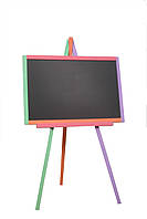 Мольберт дитячий двосторонній магнітний Бертик різнобарвний дошка для малювання 3в1 (арт.СК NC, код: 7465162