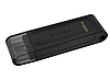 USB ФЛЕШ НАКОПИЧУВАЧ KINGSTON 128GB DATATRAVELER 70 USB 3.2 / TYPE-C (DT70/128GB), фото 3