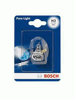 Автолампа BOSCH Pure Light H3 55W 12V Pk22s (1987301006) 1шт. блистер VK, код: 6722908