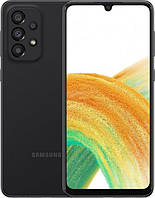 Смартфон с хорошей камерой на 2 сим карты Samsung A33 5G (6/128Gb) SM-A336B/DSN Awesome Black НА ПОДАРОК