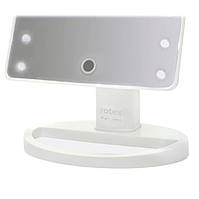 Дзеркало косметичне ROTEX RHC25-W Magic Mirror (LED-підсвітка, Сенсорна кнопка, Обертання на 180), фото 2