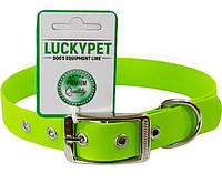 Ошейник из водонепроницаемой ленты Lucky pet 2.5 см 30-40 см Салатовый (216966) SX, код: 7998295