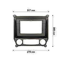 Перехідна рамка Lesko 10,1" Chevrolet Silverado 2013-2019 (6898) 5 шт., фото 4