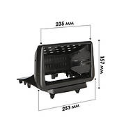 Перехідна рамка Lesko 9" для Mazda 2 2014+ Demio 2014+ CX-3 2014+ (7452) Мазда 7 шт., фото 4