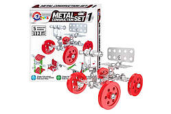 Конструктор Metal Set 112 деталей Технок (6399) NC, код: 2333238