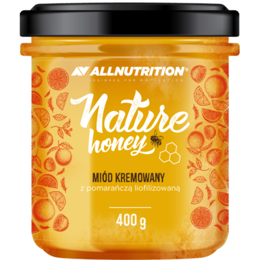Натуральний мед Allnutrition Nature Honey 400 g з апельсином