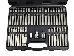 Набір шестигранних ключів 75ел. TORX SPLINE RIBE Geko G10036, фото 1