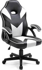 Комп'ютерне крісло для геймера Mirpol Pixel Black-White