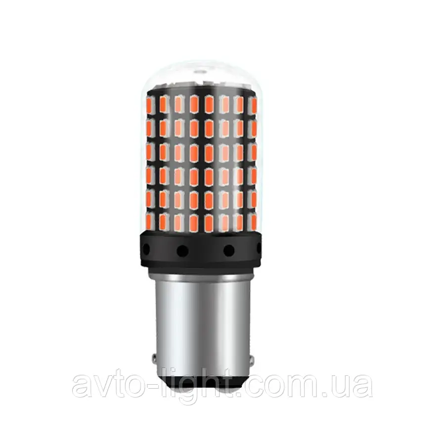 PR21/5W BAY15Dd1157 (RED) 25W CANBUS 144SMD