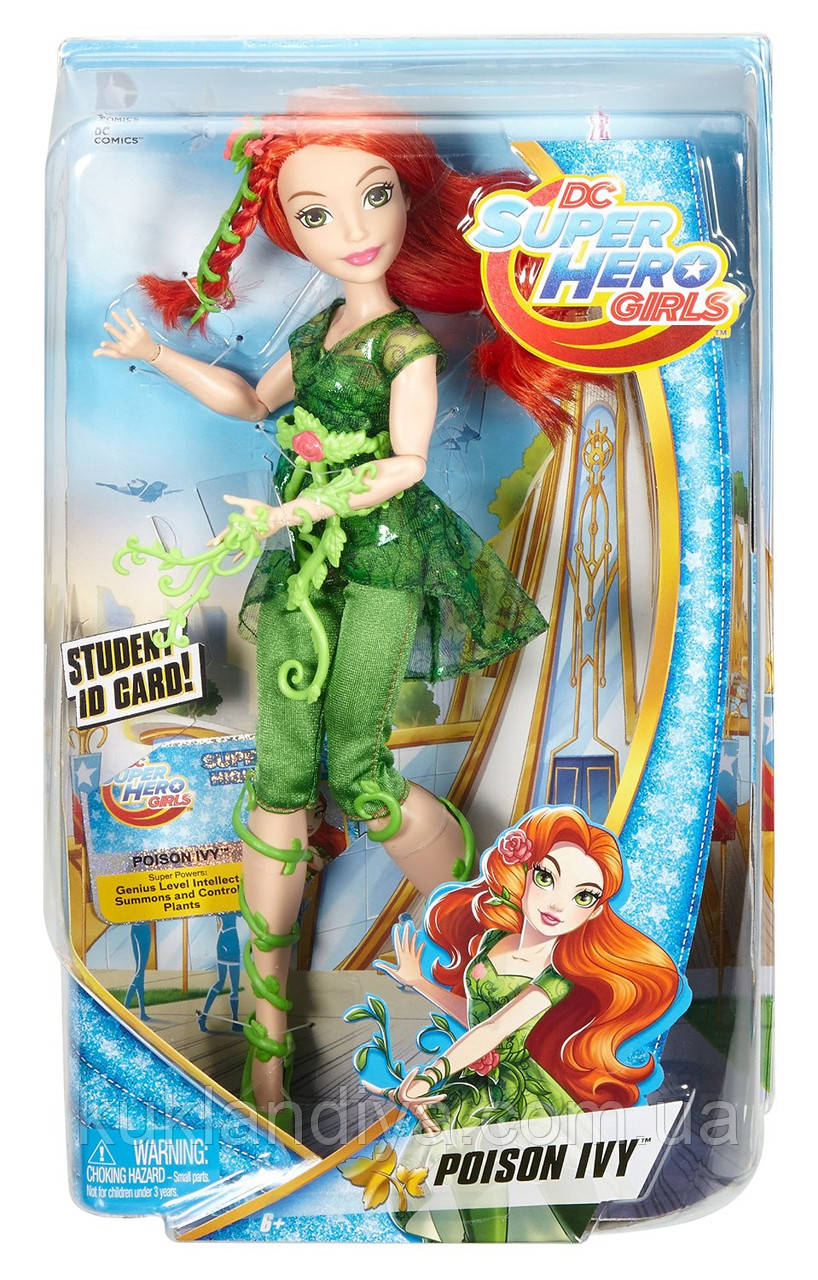 Лялька Ядовитий плющ DC Super Hero Girls Poison Ivy