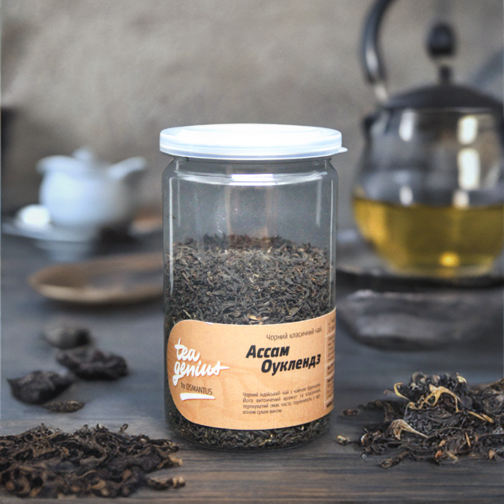 Чай в банці TM TEA GENIUS "Асам Оуклендс", 100 г