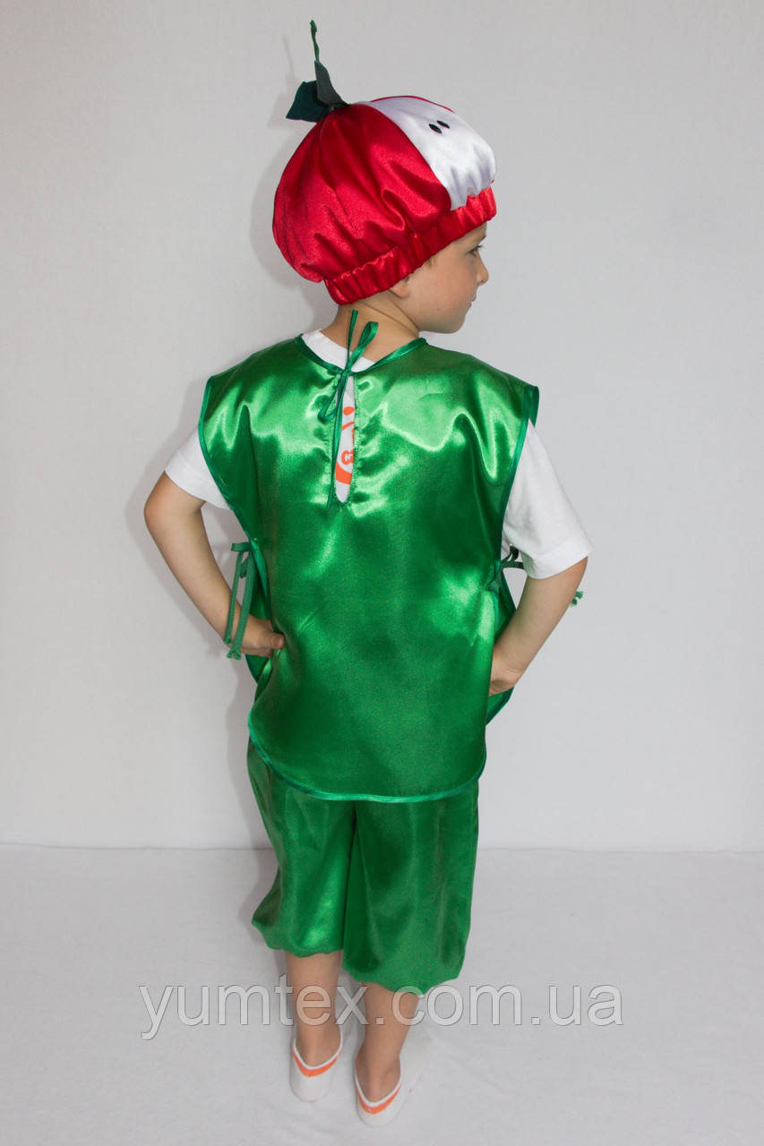 Карнавальный костюм Яблоко №1 122 см - фото 3 - id-p1966784962