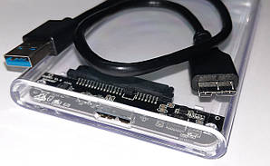 Корпус для 2.5 жорстких дисків з кабелем micro USB Type-B