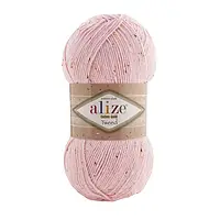Alize Cotton Gold Tweed - 518 рожевий