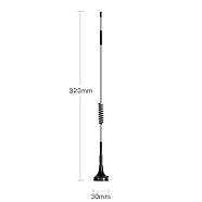 Антена виносна зовнішня GSM GPS 4G LTE 15 DBI SMA Male, універсальна 1 метр для модемів роутерів, фото 3